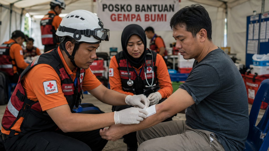 Gempa Flores: Jangan Panik, Ini Pertolongan Pertama yang Wajib Diketahui 6 Pertolongan pertama bagi korban luka setelah gempa